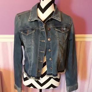 Jessica Simpson Maternity Denim Jacket NWT Size L